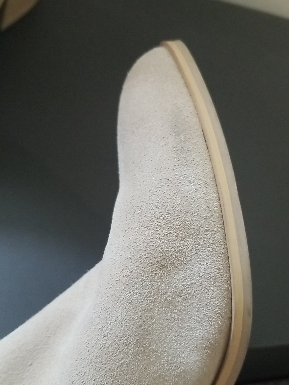 Dolce Vita Beige Suede Booties Size 9.5 - Picture 9 of 10